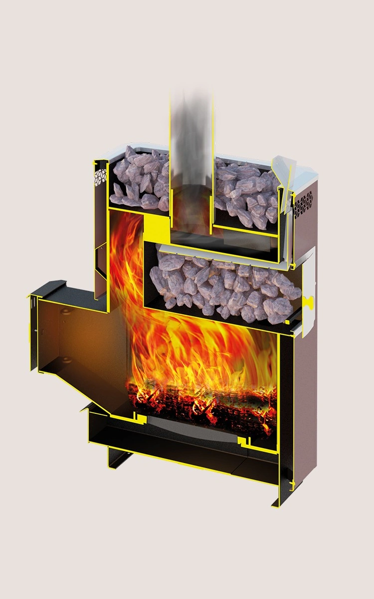 Печь для бани Кузбасс-14 ТК (2018) - Теплодар
