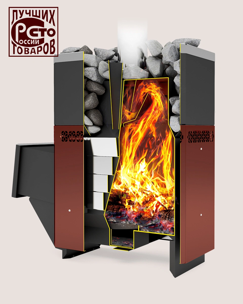 Печь для бани Русь-12 Л - Теплодар