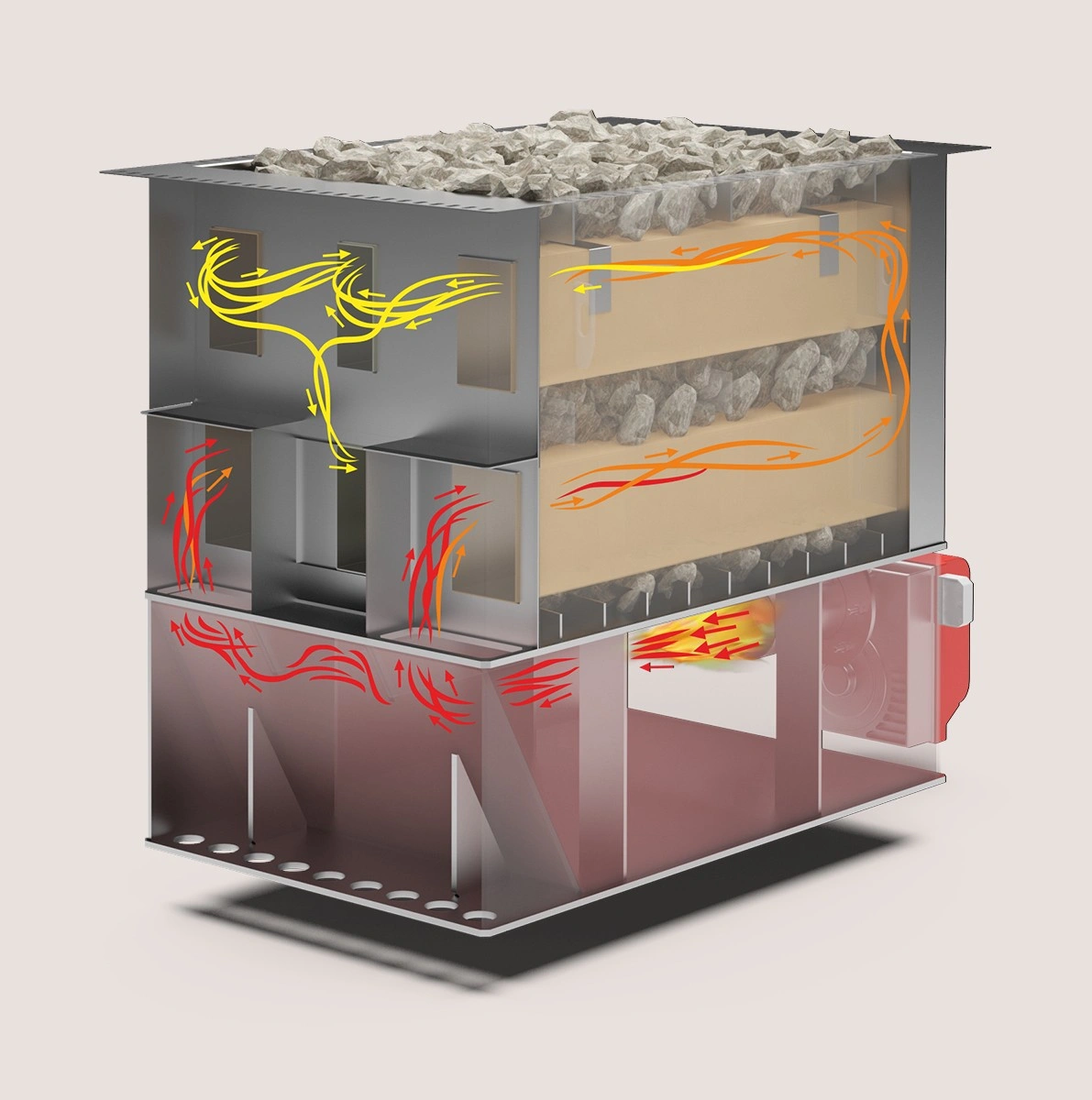 Печь для бани КомПАР-50 - Теплодар